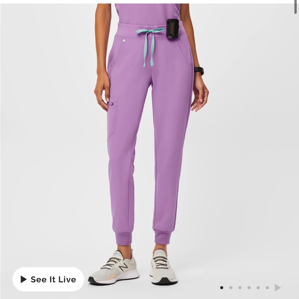 Figs Zamora Joggers Reg. Length Lilac Dawn Small